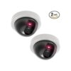 WALI Cámara domo de seguridad falsa simulada con luz LED_1