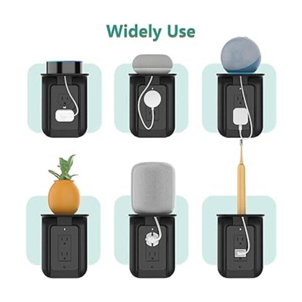 Wali OLS001W Repisa para enchufe de pared_6