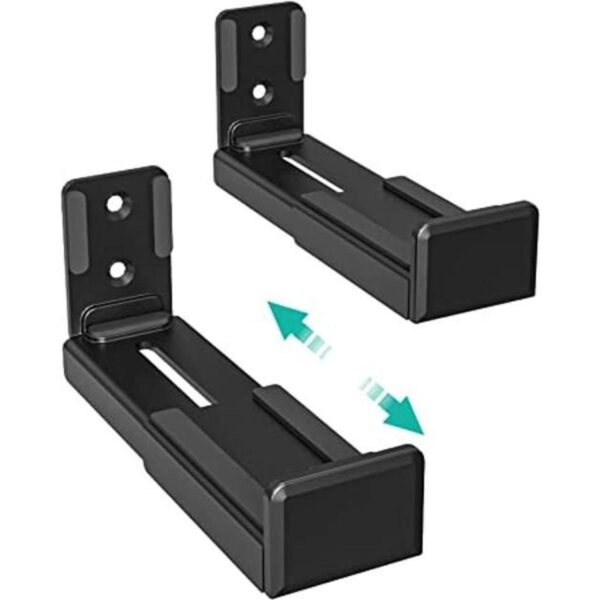 WALI Soporte de soporte doble para altavoz de canal_1