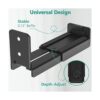 WALI Soporte de soporte doble para altavoz de canal_3