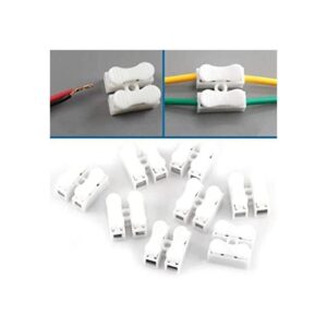 100 piezas de 10 A 220 V 2 pines conector de cable_1