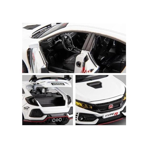 WAKAKAC Auto fundido a presión 132 para Honda Civic Tipo_3