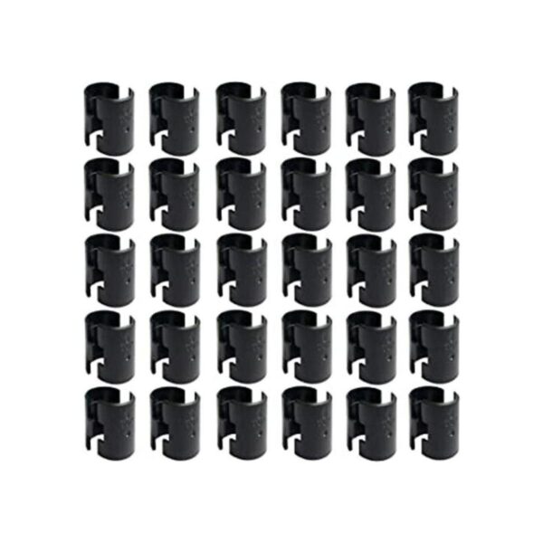 Clips de alambre para estantes Paquete de 60 clips de