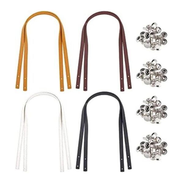 WADORN 8 correas de cuero de repuesto para bolsa 22.6_1