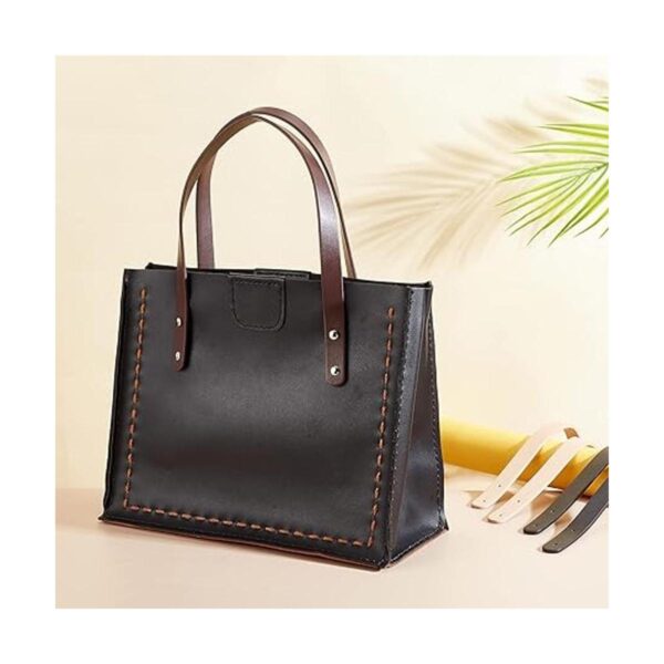 WADORN 6 asas de cuero para bolso correa de cuero de 21.5_6