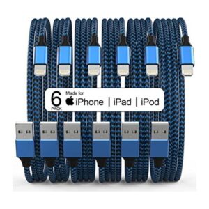 Paquete de 6 3366610 pies Compatible con Apple MFi_1