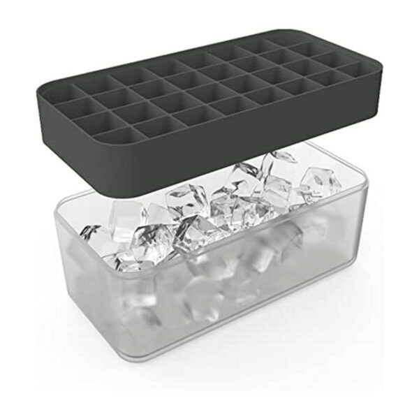 WP Bandeja de hielo de silicona para congelador con tapa_1