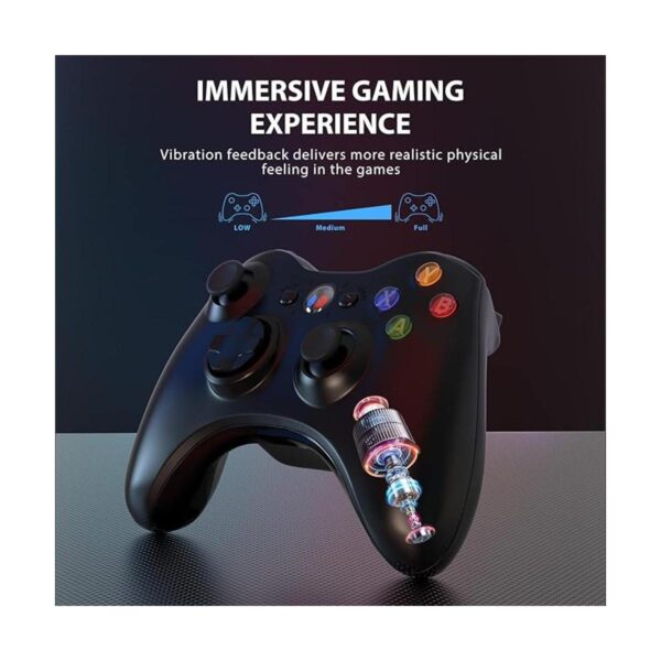 Control inalámbrico compatible con Xbox 360 2.4GHZ Gamepad