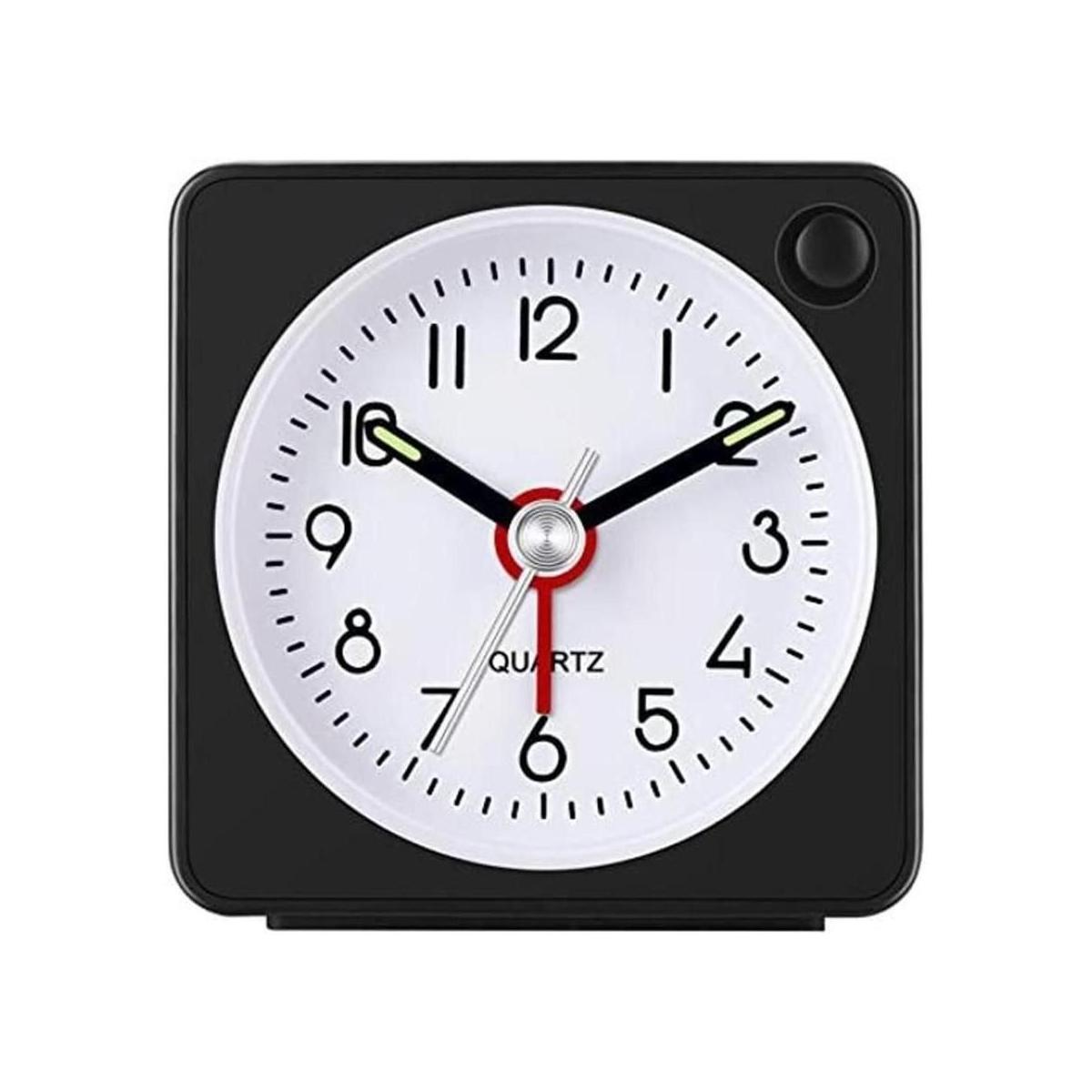 W OUTWIT Reloj despertador analógico de viaje 2.25