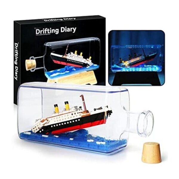 Vziimo Titanic in a Bottle Juego de construcción para_1