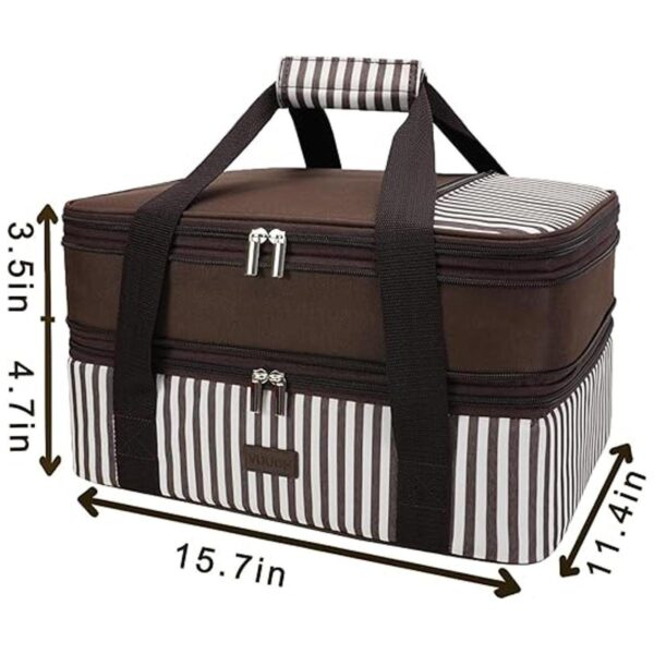 Bolsa de transporte de cacerola con doble aislamiento_5