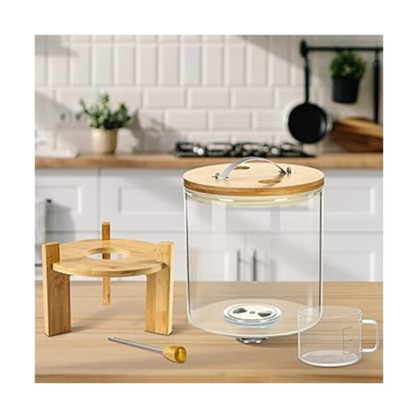 Dispensador de arroz contenedor de almacenamiento de_5