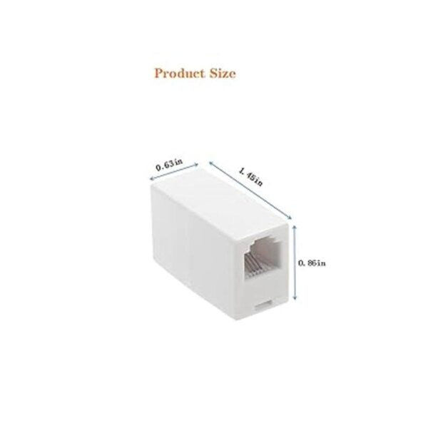 Acoplador RJ11 acoplador recto para teléfono en línea_2