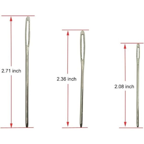 9 agujas grandes para ojos 1 rollo de 1 cable de sombra_2