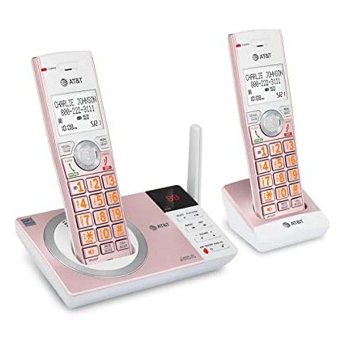 ATT CL82257 DECT 6.0 Teléfono inalámbrico de 2