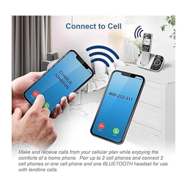 VTech Extended Range 3 teléfono inalámbrico para el hogar_2