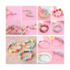 Beads Art Crafts Juguetes Acrílico Beads pulsera kits DIY_3