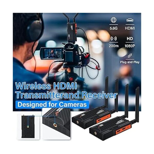 Wireless HDMI Transmitter and Receiver 200m656ft_6