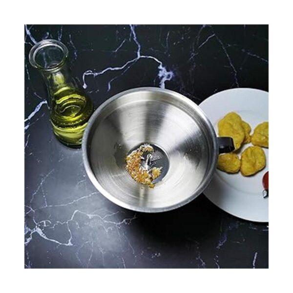Embudo de cocina para rellenar botellas embudo de aceite_2
