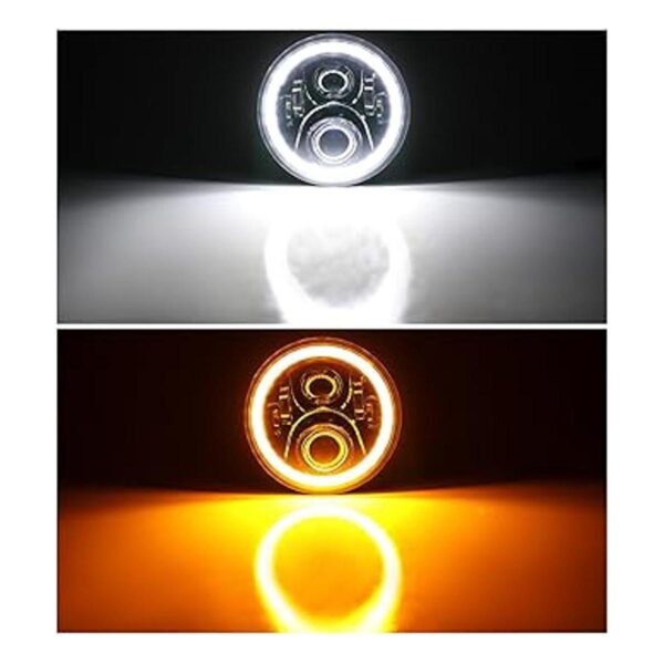 Faros delanteros LED redondos de 7 pulgadas compatibles_2