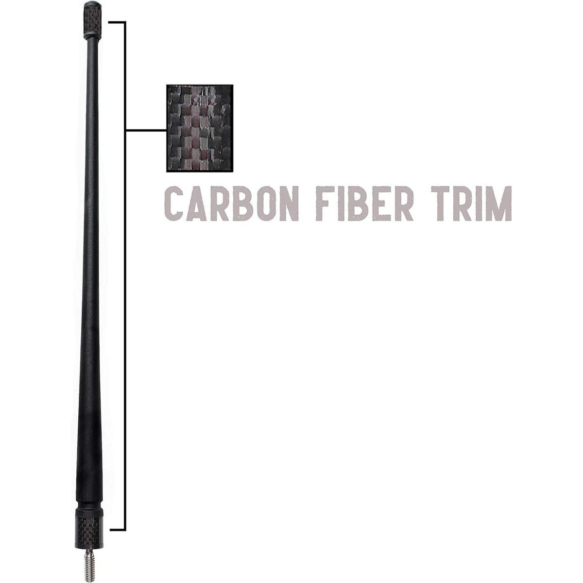 Votex The Spartan Antena de goma flexible corta de 13