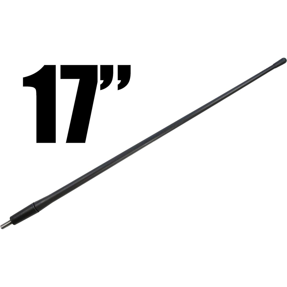 Votex Antena de goma flexible todo terreno de 17