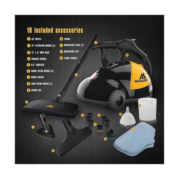 McCulloch MC1275 Limpiador a vapor de tareas pesadas_2