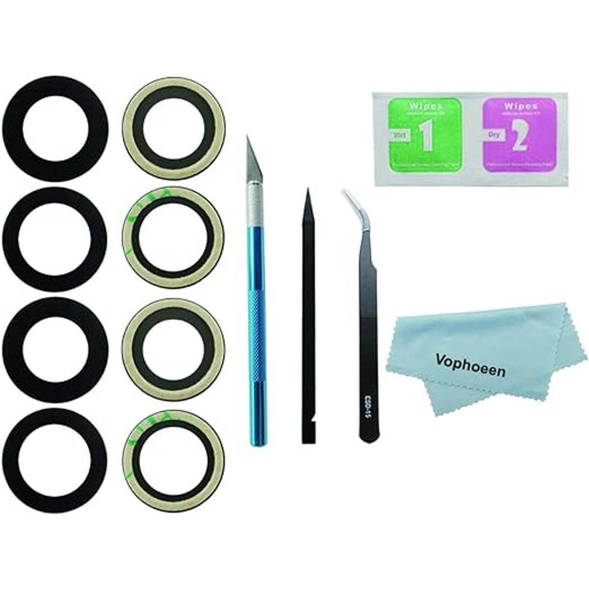 Vophoeen Juego de 4 lentes de cristal originales para