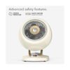 Vornado VHEAT Calentador de metal vintage blanco vintage_4