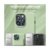 Vooii Funda compatible con iPhone 14 Pro silicona líquida_4