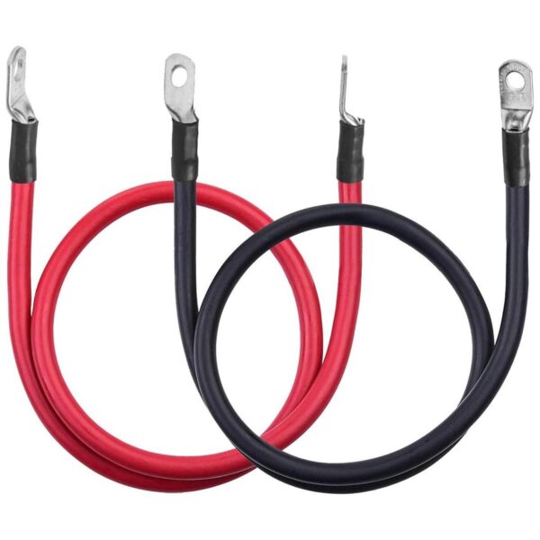 VonSom Cable de batería de 2 pies 4 AWG de calibre cuatro_1