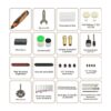 Volltek Kit de herramientas rotativas inalámbricas de 12_2