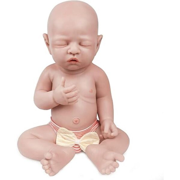 Vollence Muñeca de bebé de silicona completa de 18_1
