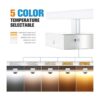 VOLISUN Moderna luz de tocador de baño de 23.6 pulgadas_2
