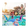 Voiiake Anillo de piscina inflable Toss Juguetes de_2