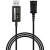 Cable QD de desconexión rápida de auriculares de oficina