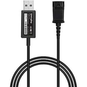 Cable QD de desconexión rápida de auriculares de oficina