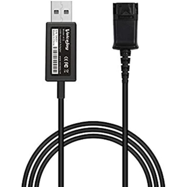 Cable QD de desconexión rápida de auriculares de oficina