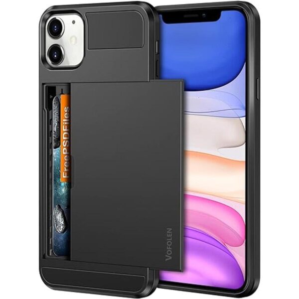Vofolen Funda para iPhone 11 con tarjetero ranura para_1