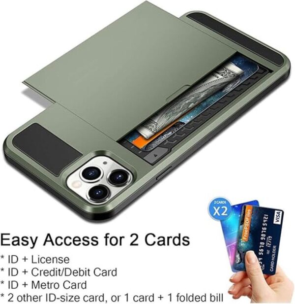 Vofolen Case for iPhone 11 Pro Max Case Wallet Card Holder_2