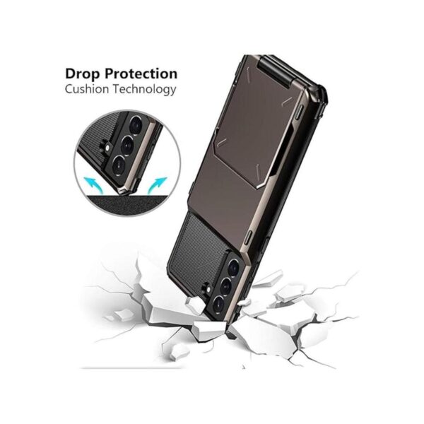 Vofolen Funda para Galaxy S21 de 4 tarjetas con ranura_2