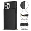 Vofolen Funda para iPhone 14 Pro Max tarjetero de piel_4
