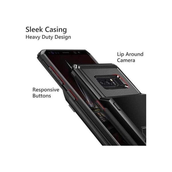 Vofolen Funda tipo cartera para Galaxy Note 8 con_4