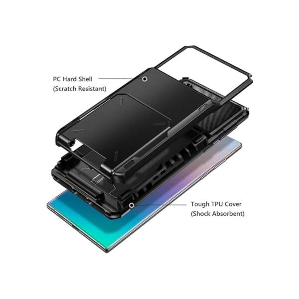 Vofolen Funda para Galaxy Note 10 bolsillo de 4 ranuras_3