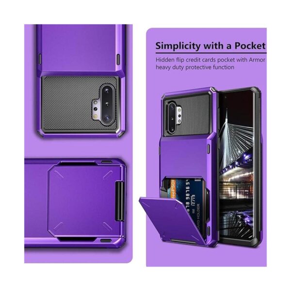 Vofolen Funda para Galaxy Note 10 10 Plus con 4 ranuras_4