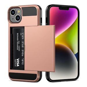 Vofolen Funda para iPhone 14 tarjetero para tarjeta de_1