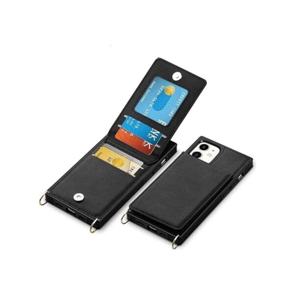 Vofolen Funda para iPhone 11 tarjetero de piel sintética_2