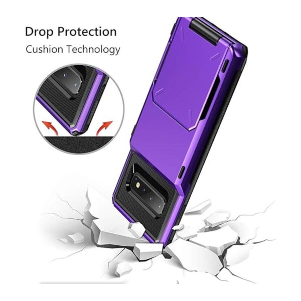 Vofolen Funda para Galaxy S10 Plus 4 bolsillos para_4