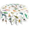 Mantel redondo de dinosaurio de 60 pulgadas para