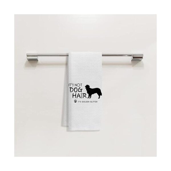 Its Not Dog Hair Its Golden Glitter Funny Black Dog_2
